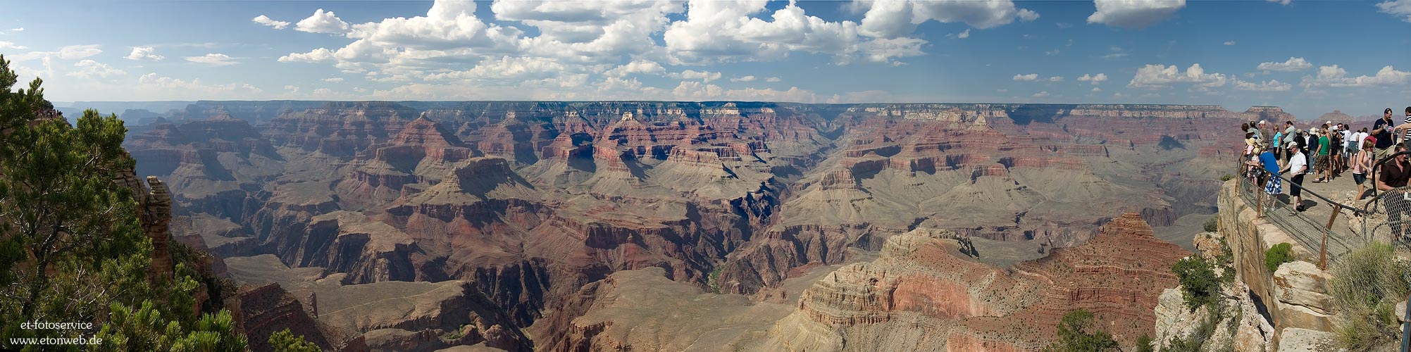 Grand Canyon - Blick vom South Rim