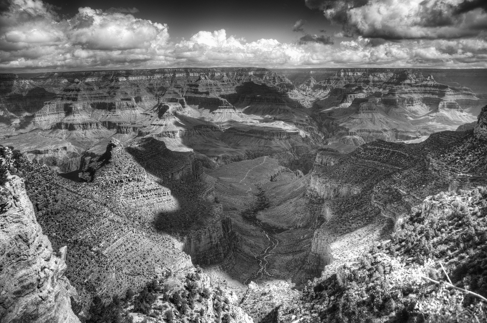 Grand Canyon B&W