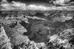 Grand Canyon B&W