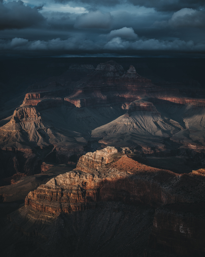 Grand Canyon im Abendlicht