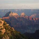 Grand Canyon im Licht der untergehenden Sonne...