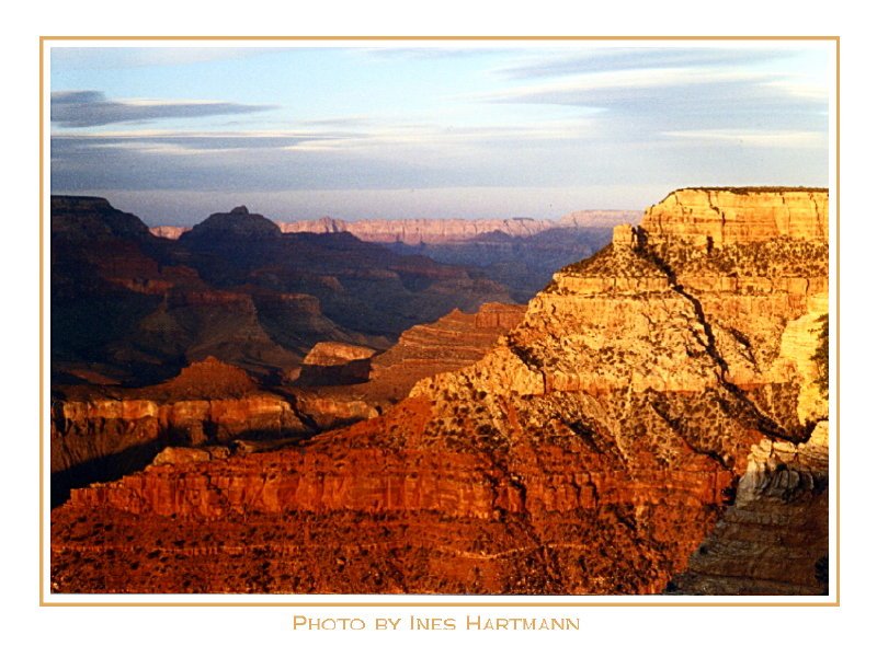 Grand Canyon im Sonnenuntergang