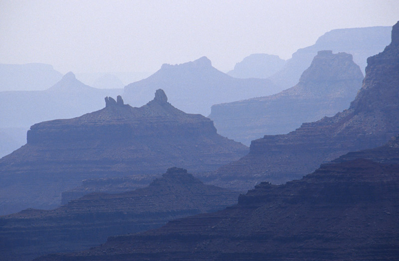 Grand Canyon in der Daemmerung
