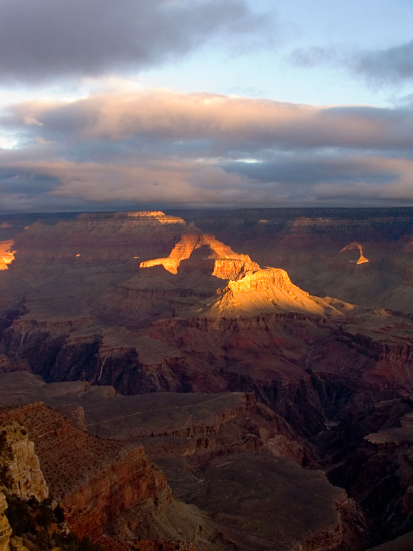 Grand Canyon - Morning Spotlight