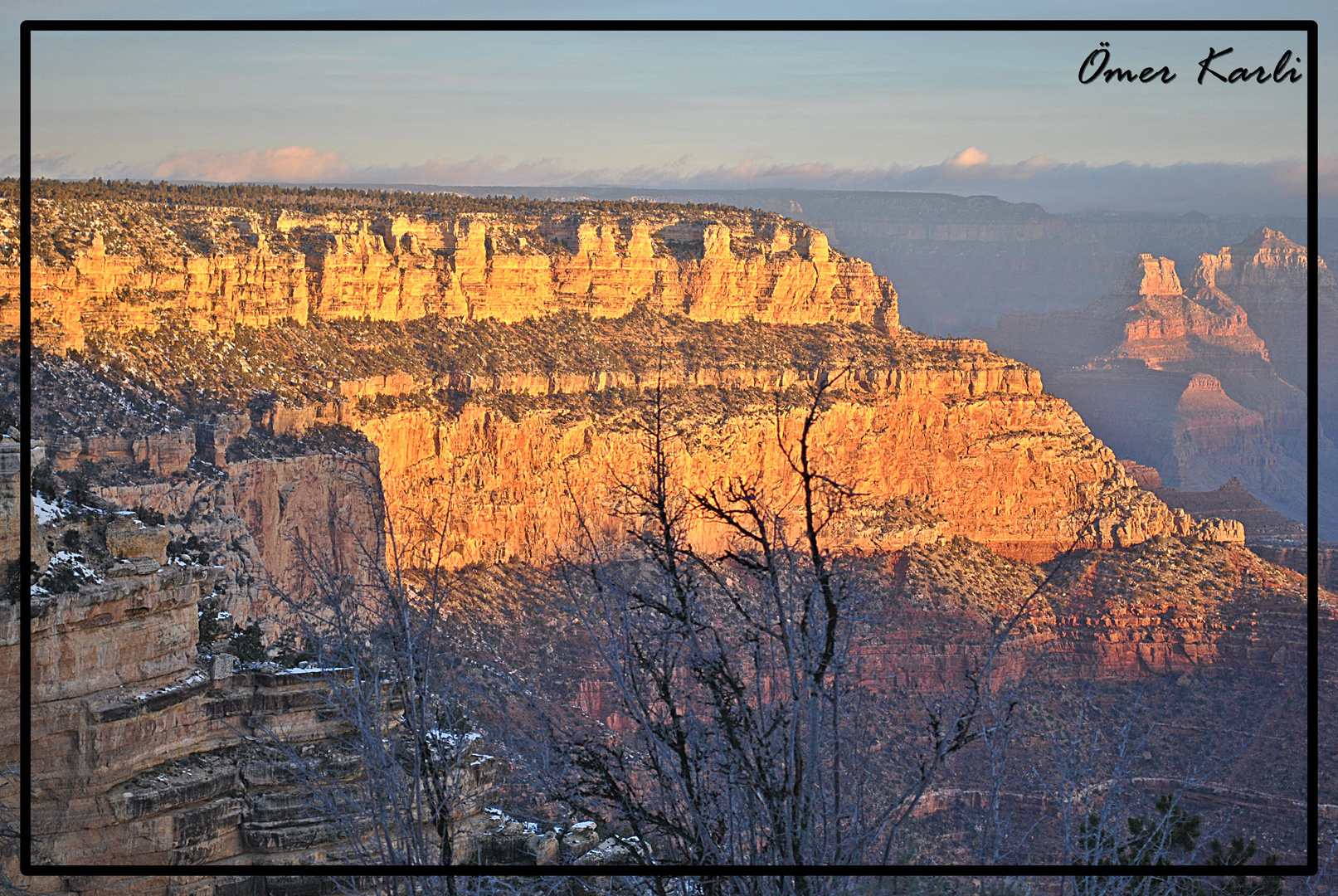 Grand Canyon morning view