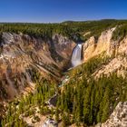 Grand Canyon of the Yellowstone, Lower Falls, Wyoming, USA