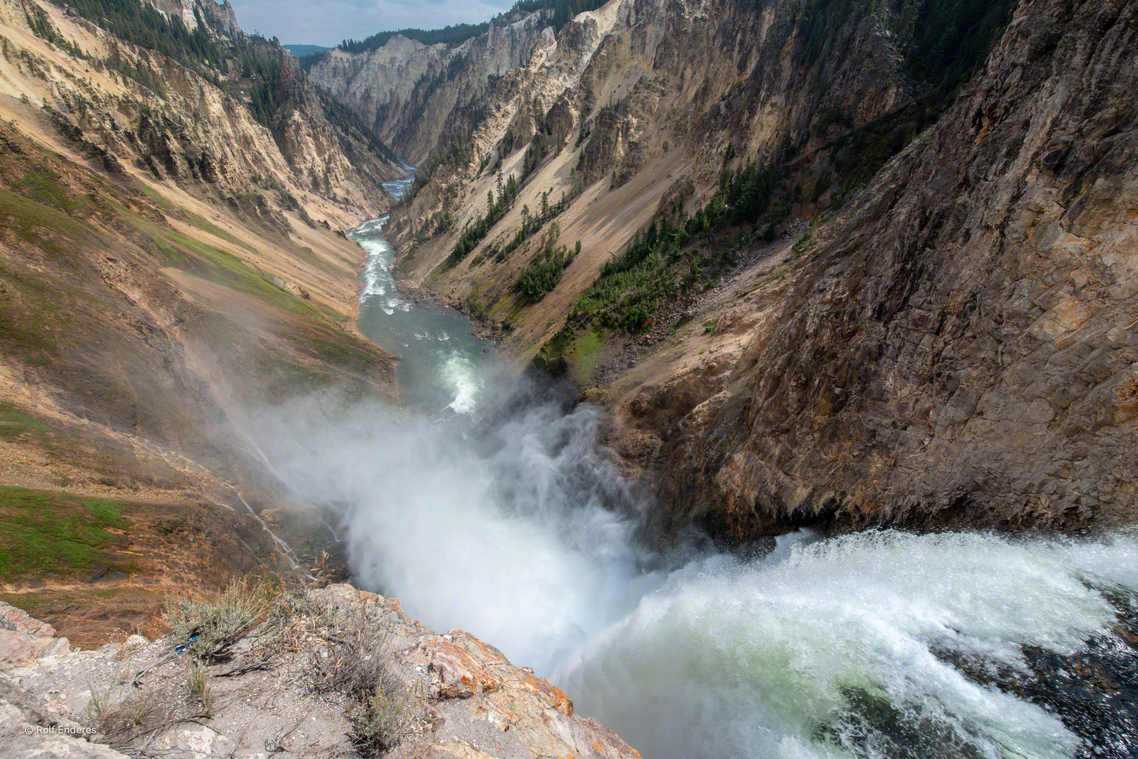 Grand Canyon of Yellowstone - Lower Falls