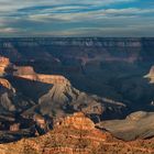 Grand Canyon Panorama am späten Abend