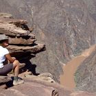 Grand Canyon, Plateau Point, Blick auf den Colorado