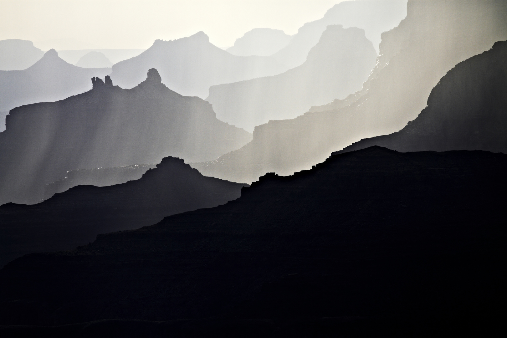 Grand Canyon Silhouettes