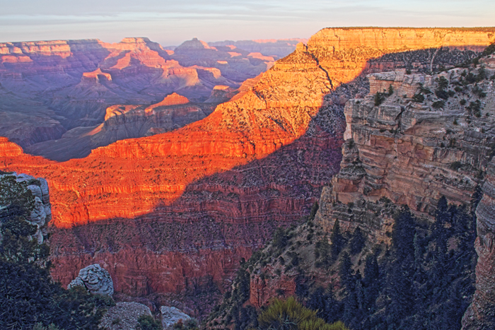 Grand Canyon Sonnenuntergang