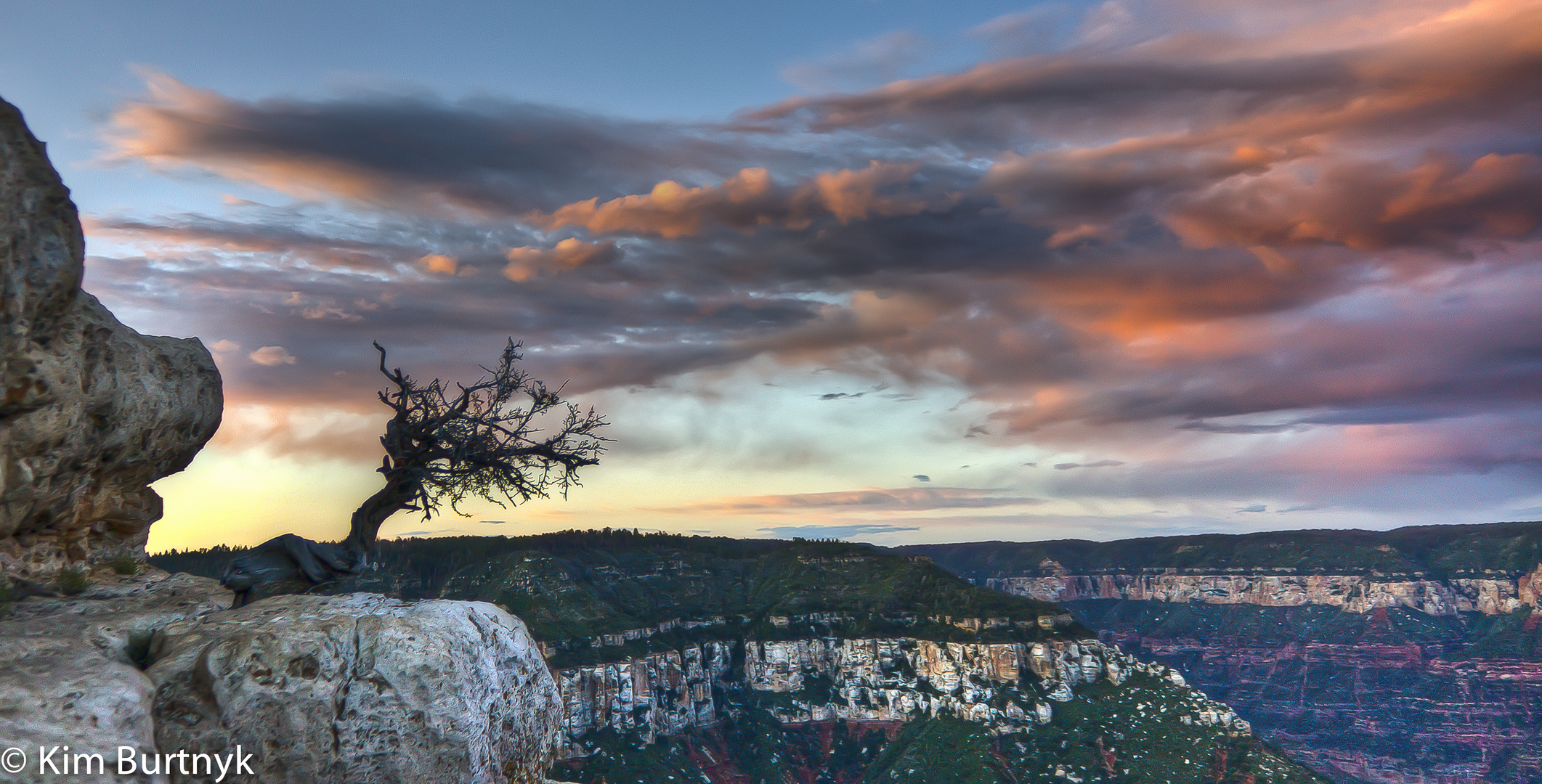 Grand Canyon Sunset Clouds