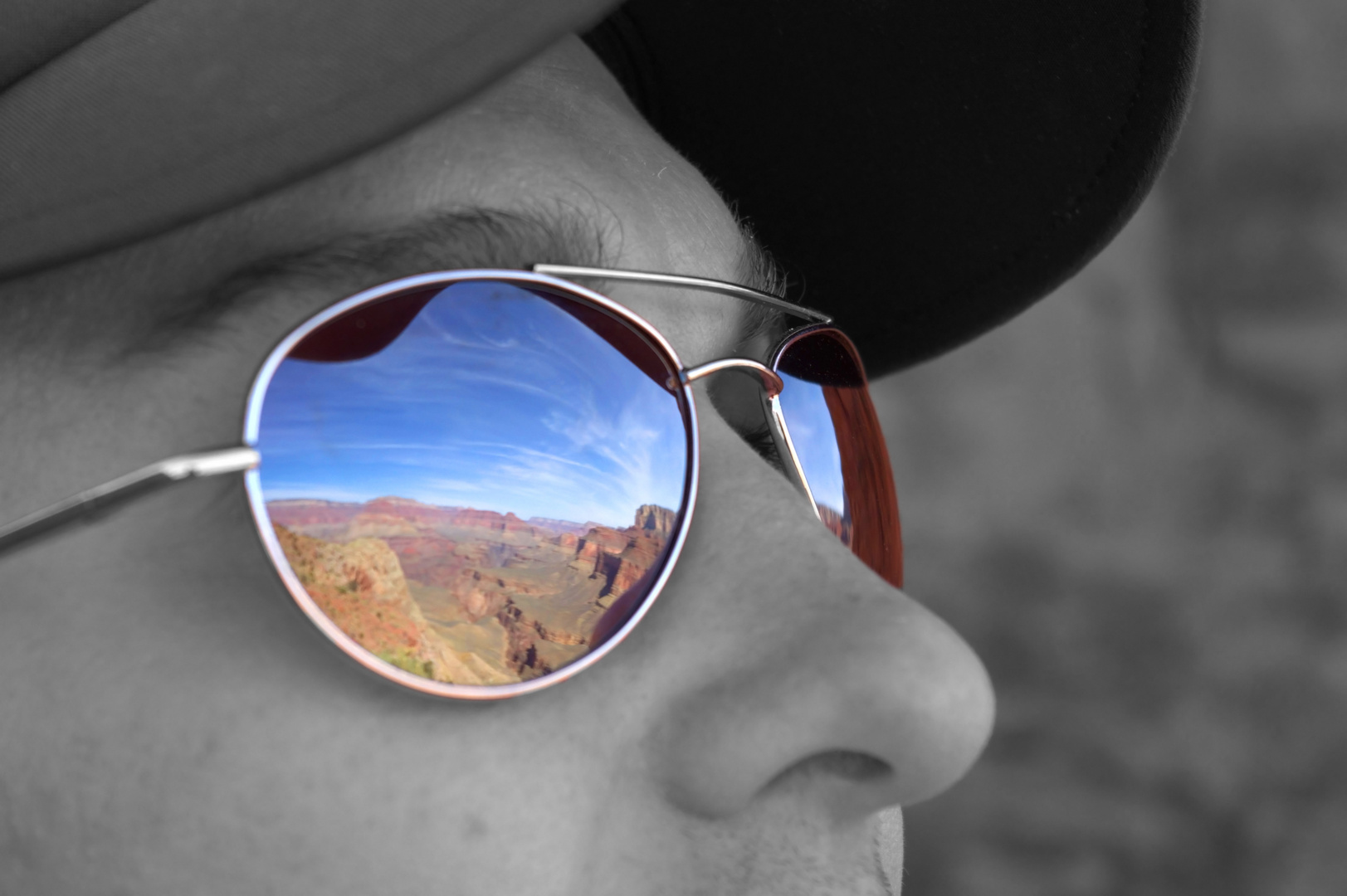 Grand Canyon Through Sunglasses