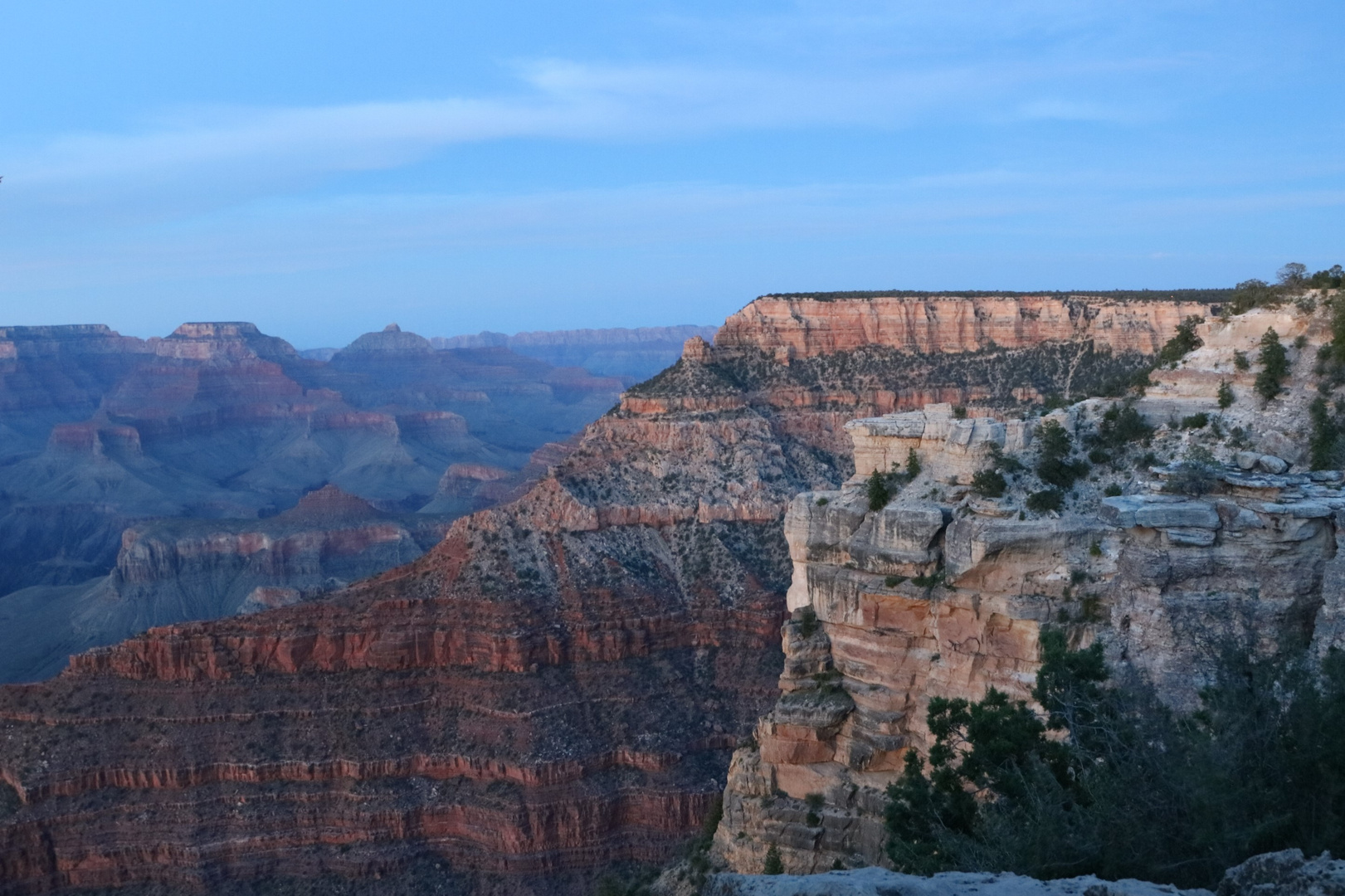 Grand Canyon zur blauen Stunde