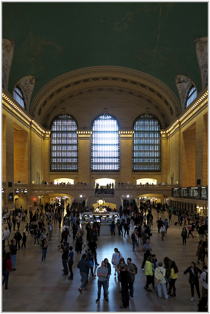 Grand Central Station Manhatten Nyc Foto Bild Usa