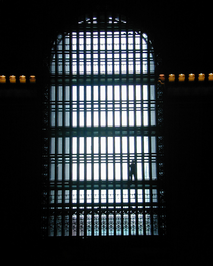 Grand Central Station - silhouette