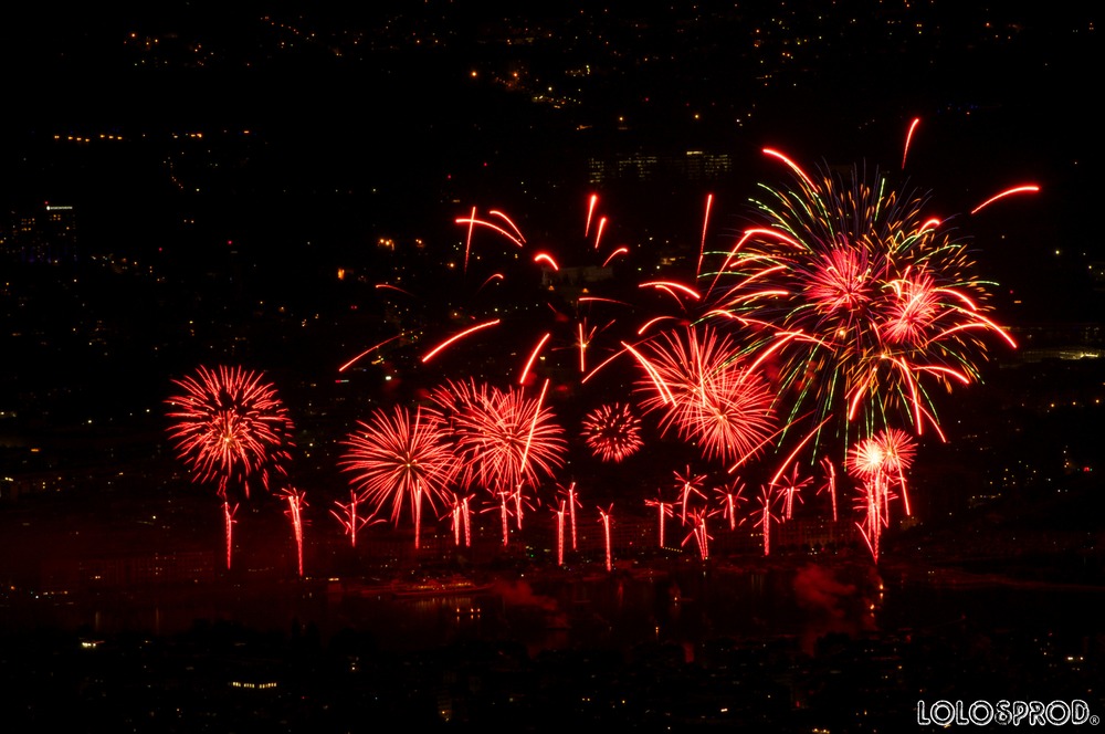 Grand feux d'artifice de Genève