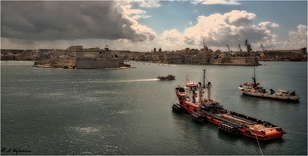 Grand Harbour Valletta