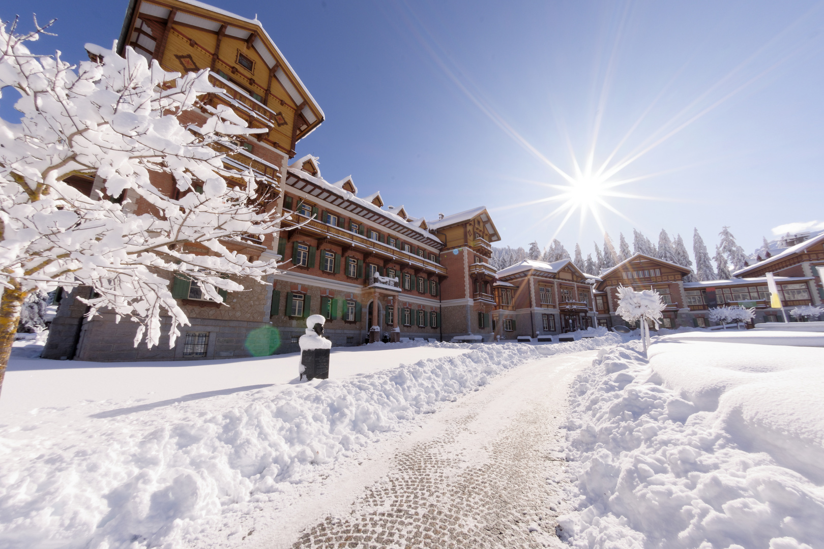 Grand Hotel Toblach - Winterstimmung