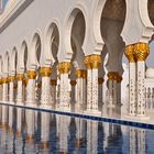 Grand Mosque in White and Blue