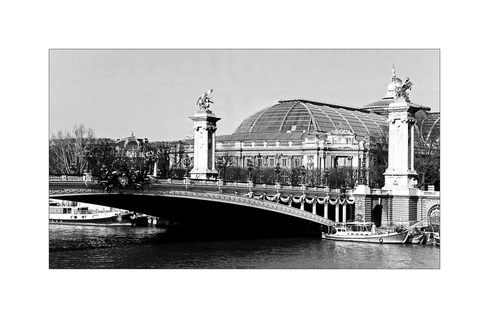 Grand Palais mit Pont Alexandre