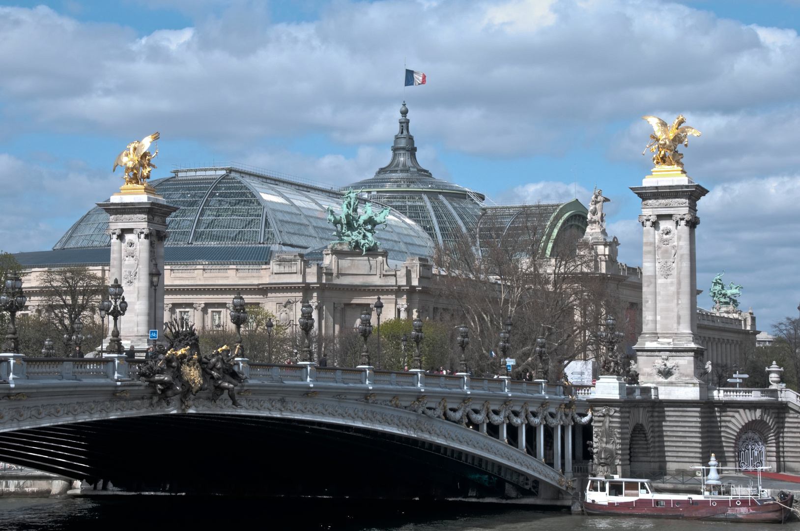 Grand Palais und Pont Alexandre III (1)