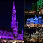 Grand Place bei Nacht...