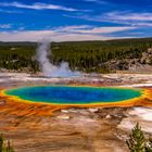 Grand Prismatic Spring 1, Yellowstone NP, Wyoming, USA