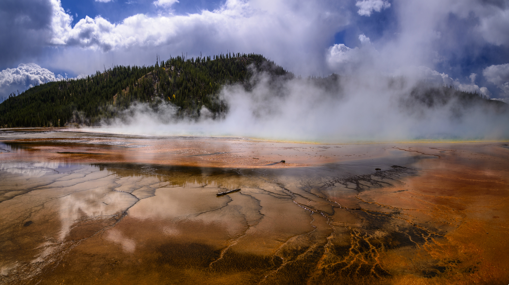 Grand Prismatic Spring 2, Yellowstone NP, Wyoming, USA