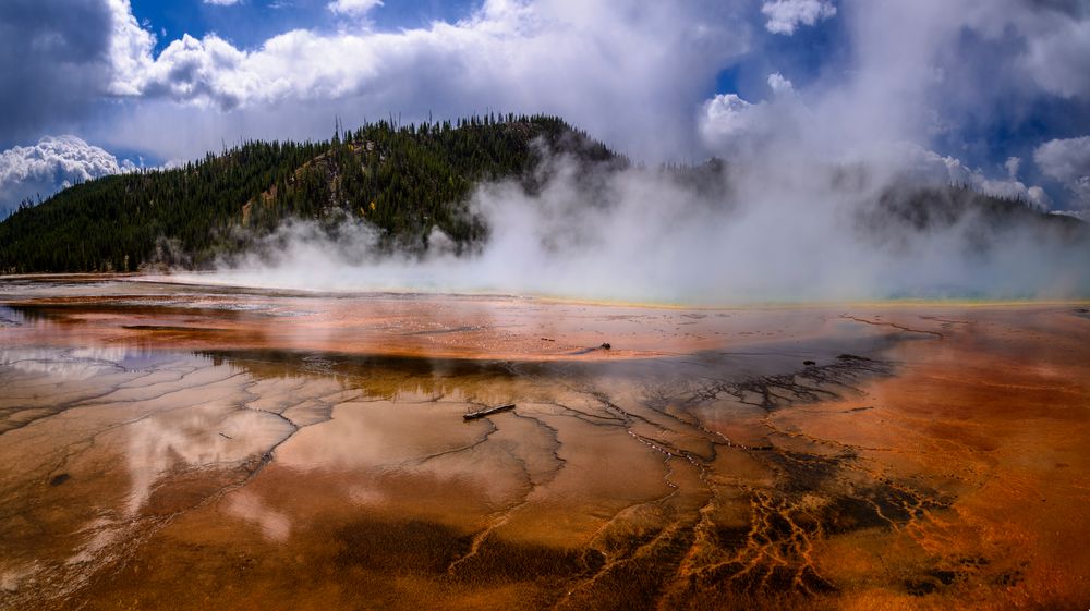 Grand Prismatic Spring 2, Yellowstone NP, Wyoming, USA