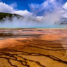 Grand Prismatic Spring 3, Yellowstone NP, Wyoming, USA