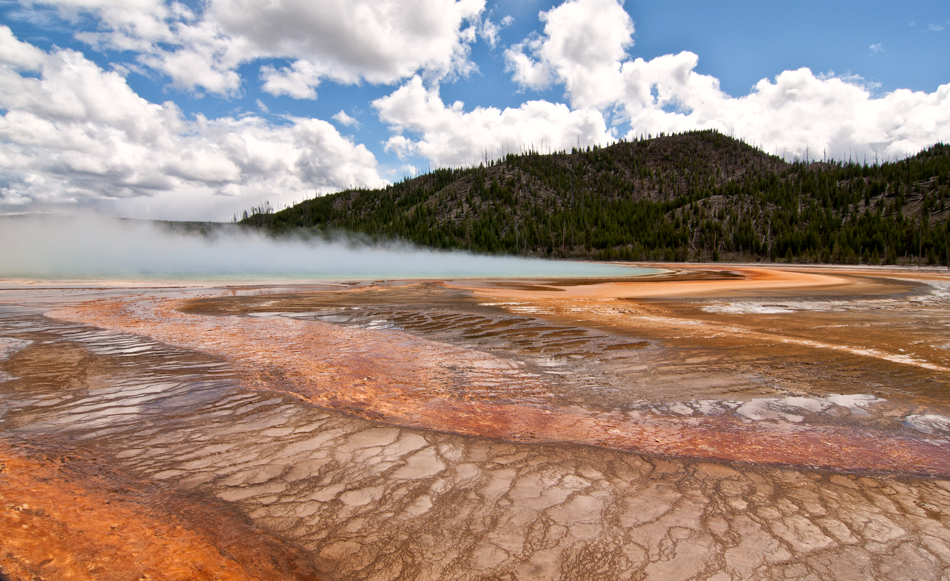 Grand Prismatic Spring Foto & Bild north america, united states
