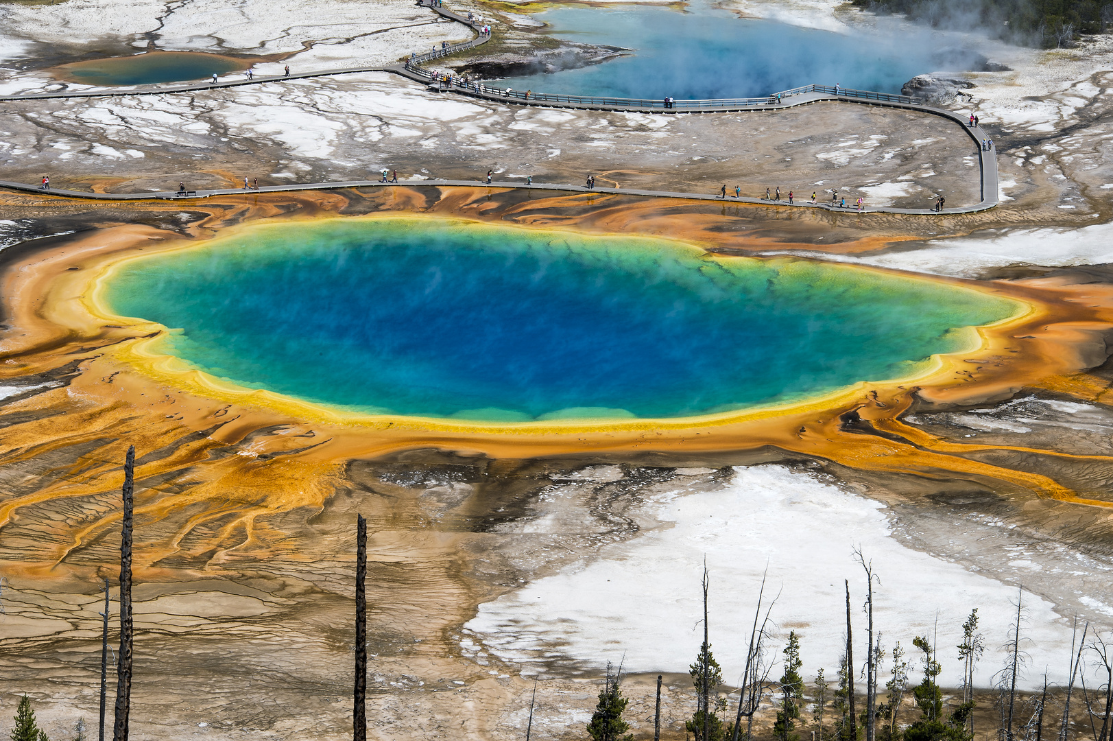 Grand Prismatic Spring Foto & Bild north america, united states