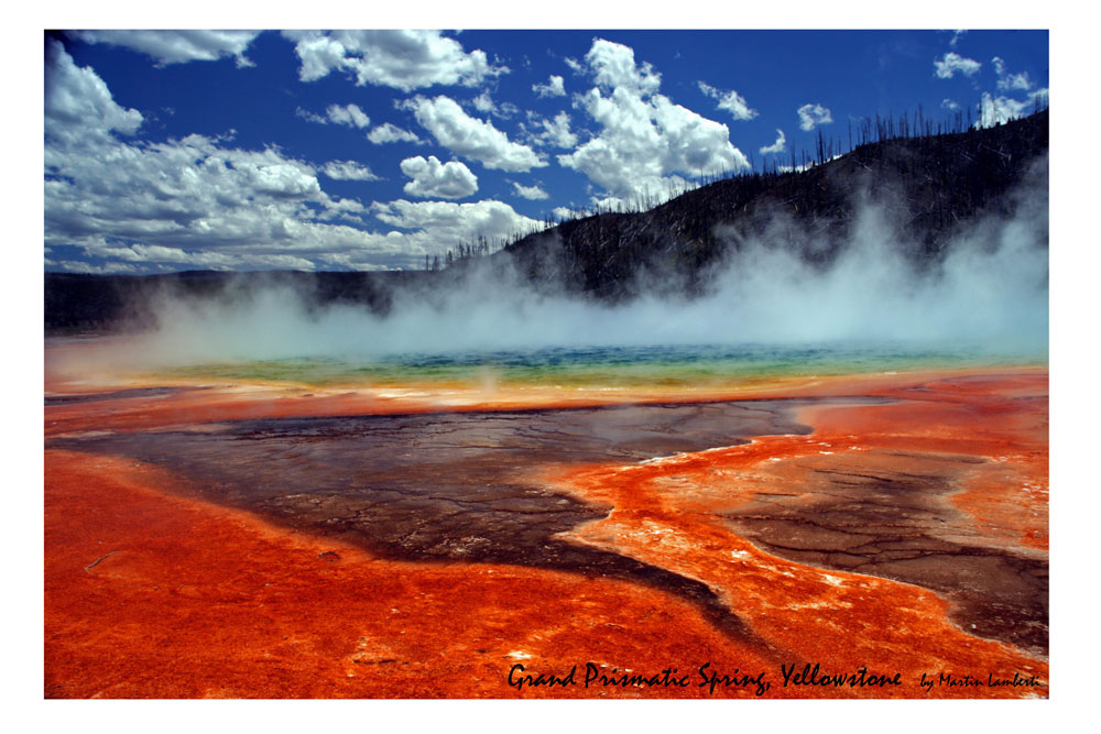 Grand Prismatic Spring im Yellowstone