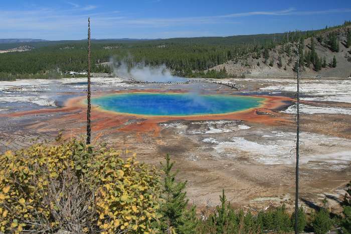 Grand Prismatic Spring - Midway Geyser Basin