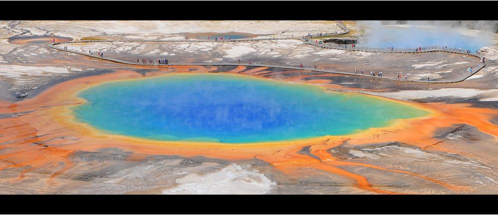 Grand Prismatic Spring - Panoramaversion