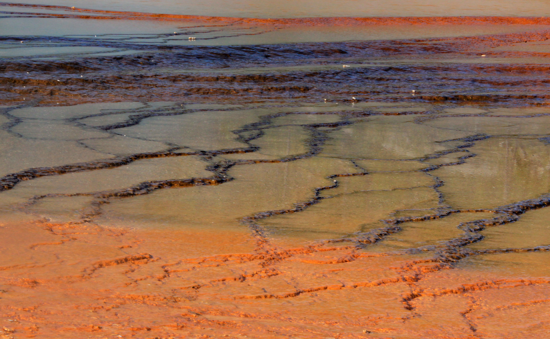 Grand Prismatic Spring Struktur 2