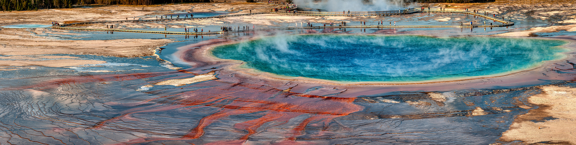 Grand Prismatic Spring Yellowstone