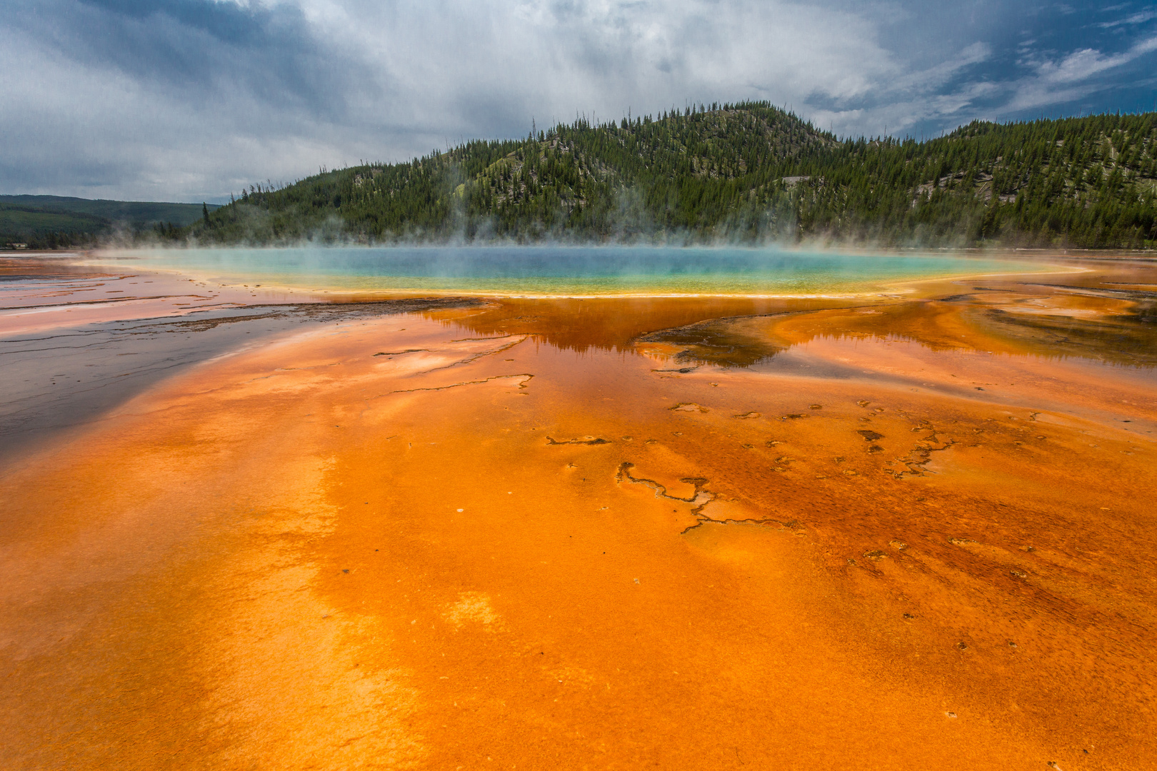 Grand Prismatic Spring / Yellowstone