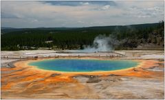 Grand Prismatic Spring, Yellowstone NP