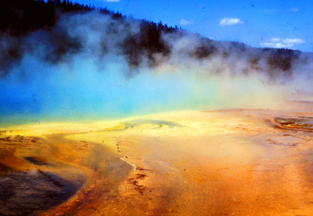 Grand Prismatic Spring Yellowstone NP USA