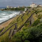 Grand promenade Ufer Pais Basco, Biarritz, Aquitaine, France, 2006.