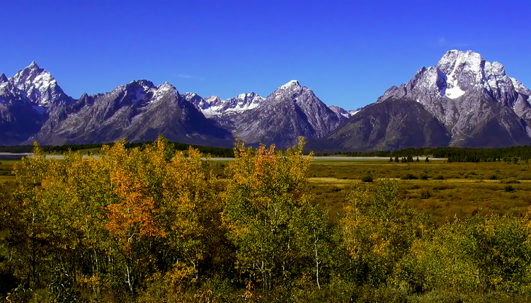 Grand Teton im Herbst