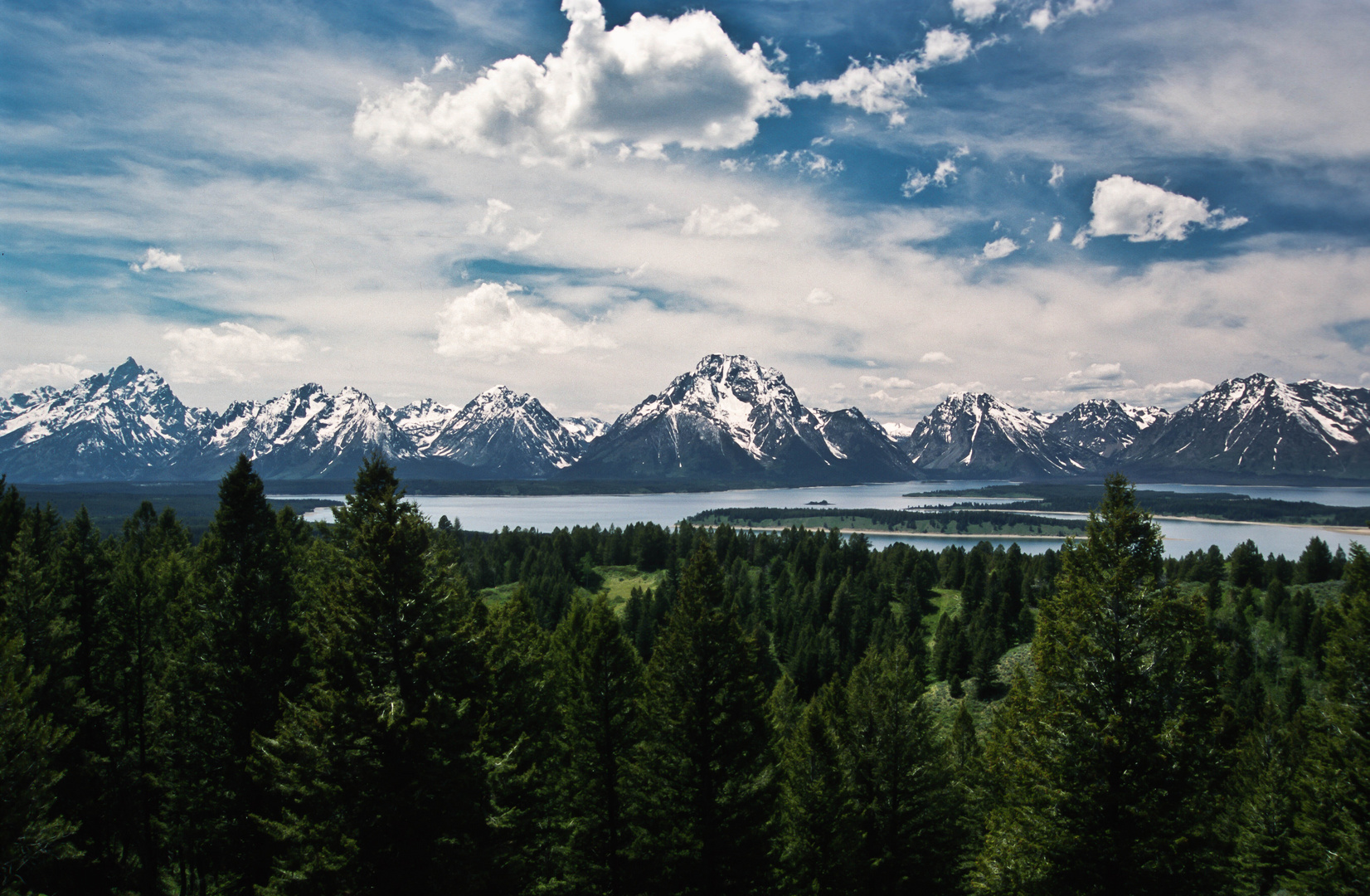 Grand Teton Range, Grand Teton NP, USA