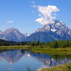 Grand Teton spiegelbildlich