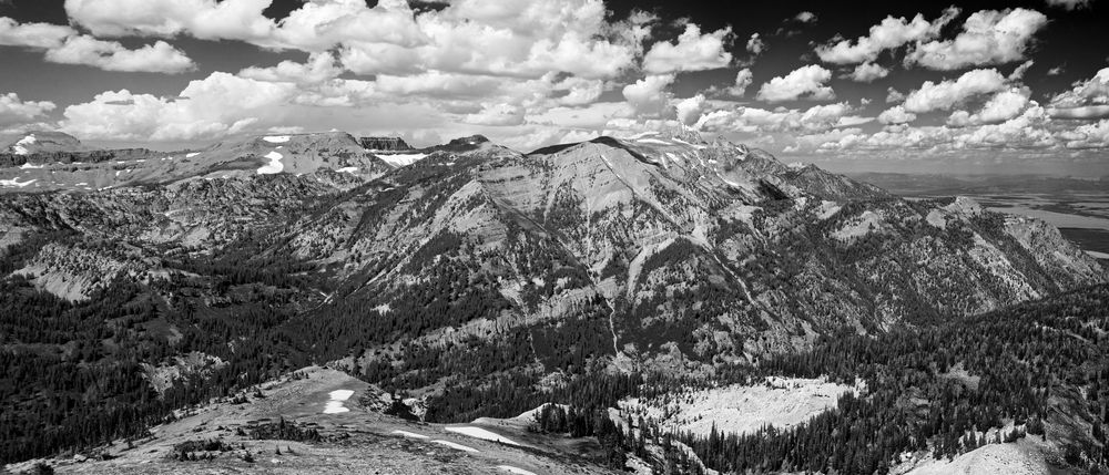 Grand Teton Village Ausblick