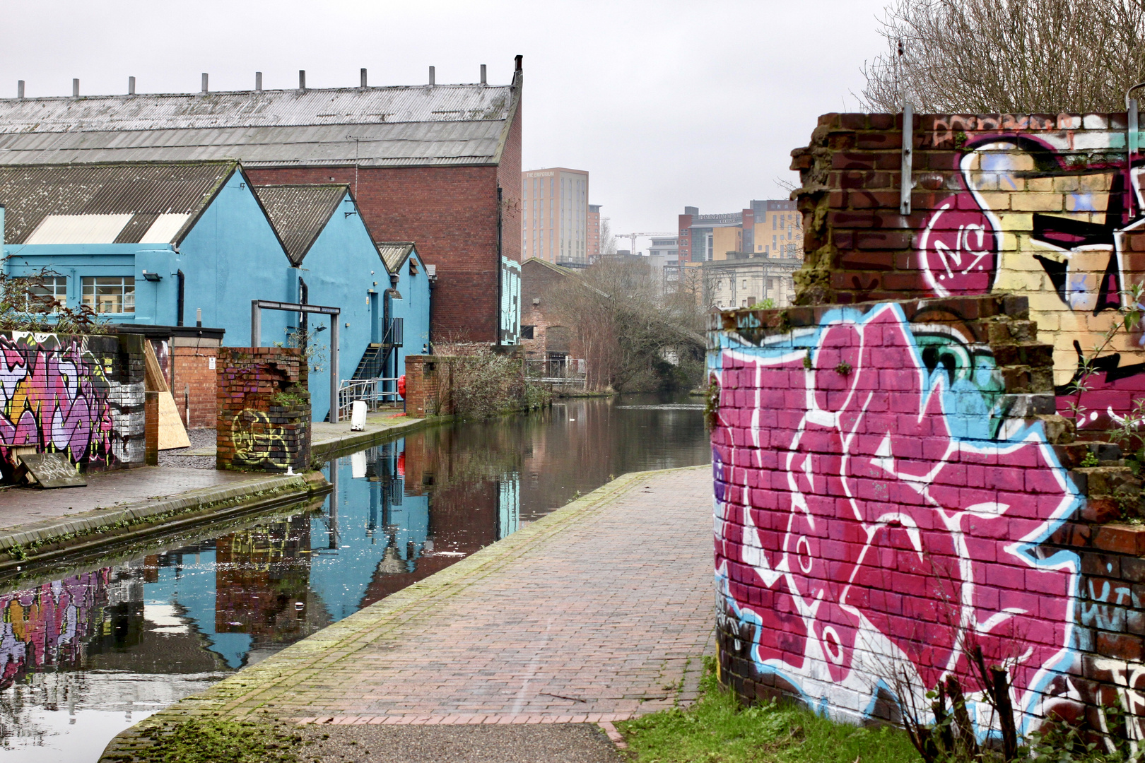 Grand Union Canal Digbeth Branch II, Birmingham, UK