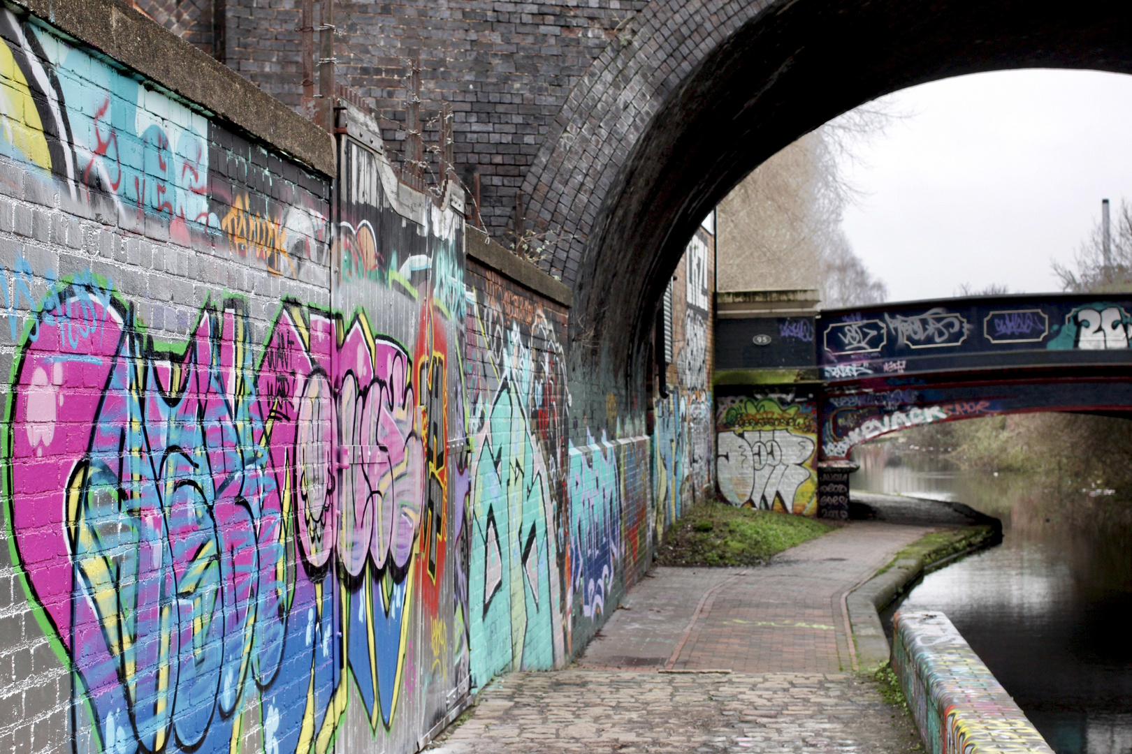 Grand Union Canal Digbeth Branch III, Birmingham, UK