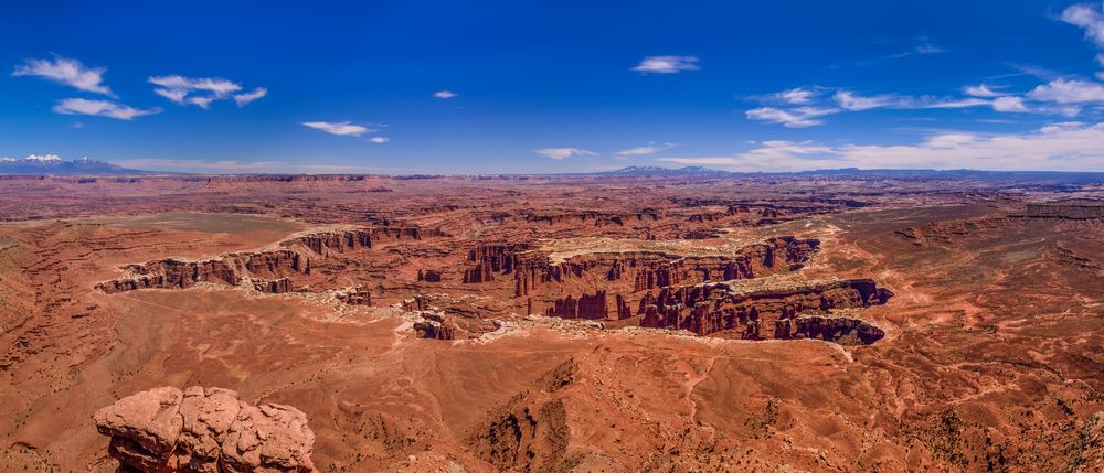 Grand View Point Canyonlands Utah Usa Foto And Bild Landschaft