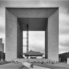 Grande Arche de la Defense in Paris